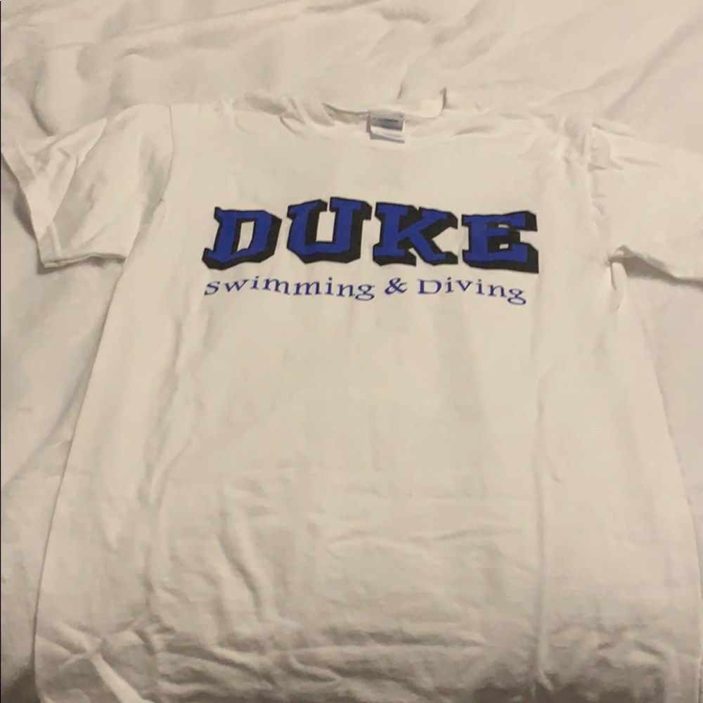 duke swimming and diving tee
